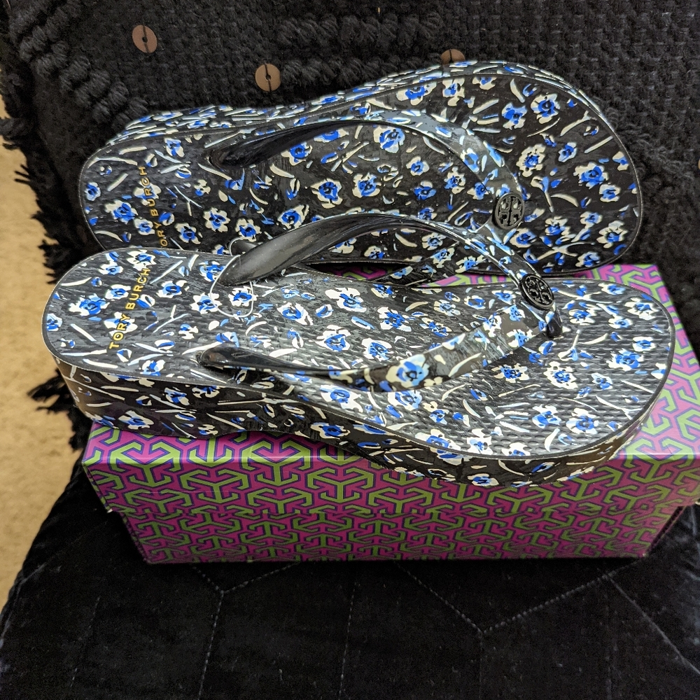 Tory Burch Wedge flip flop